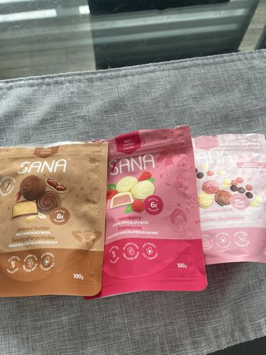 Customer photo review of Sana - Bouchées Protéinées - 100g