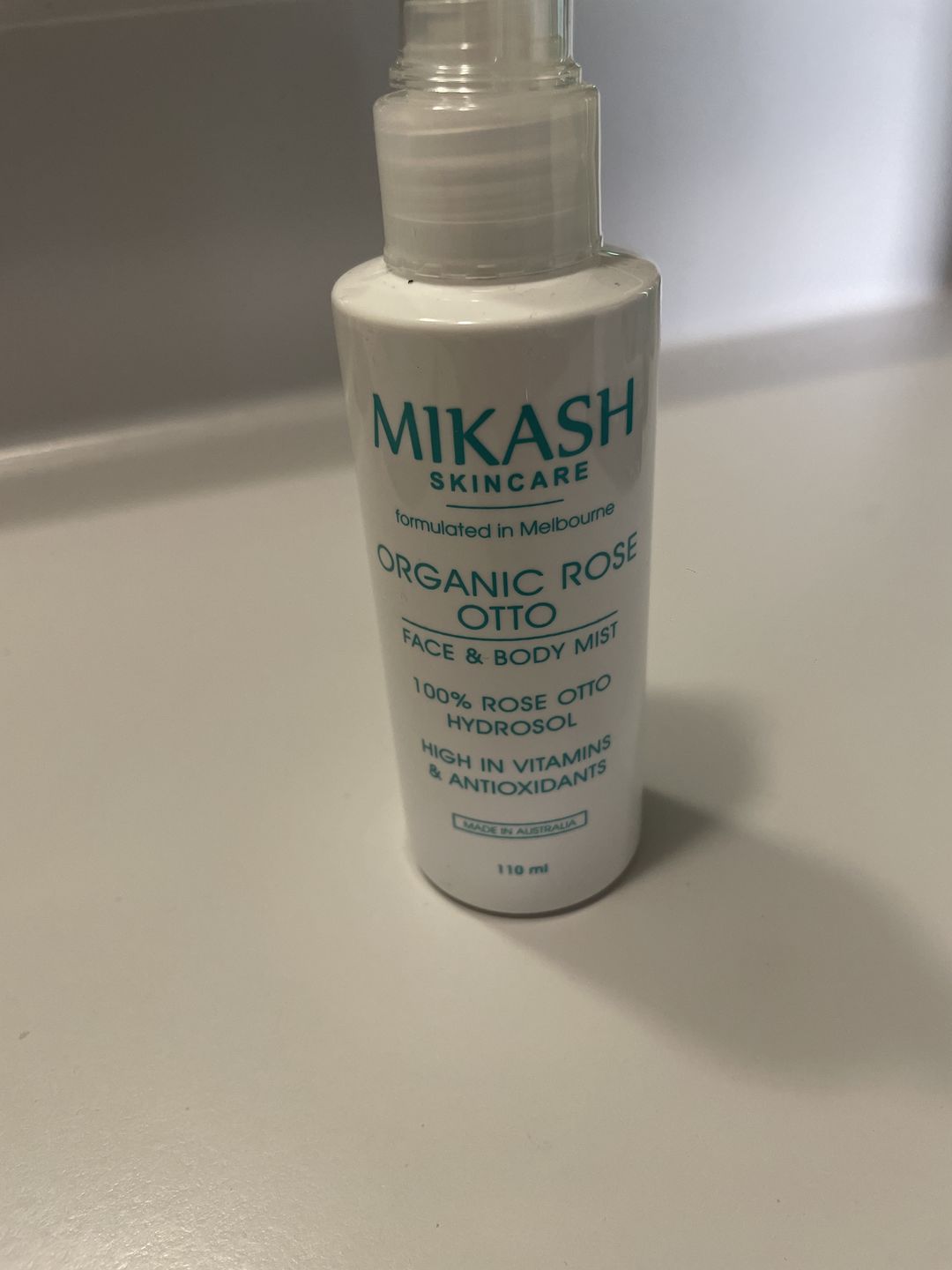 Customer photo review of Organic Rose Otto Face & Body Mist