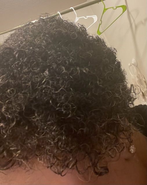 Customer photo review of My Curl Moist Restore