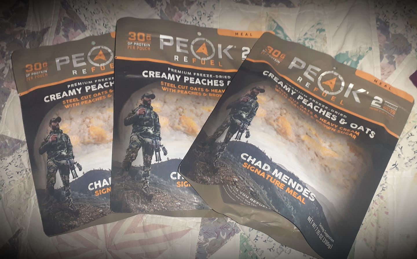 Customer photo review of Creamy Peaches and Oats