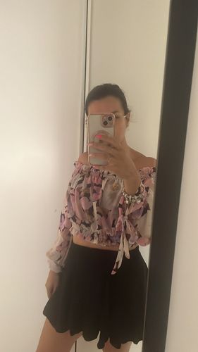 Customer photo review of Top fiorato Pinklady
