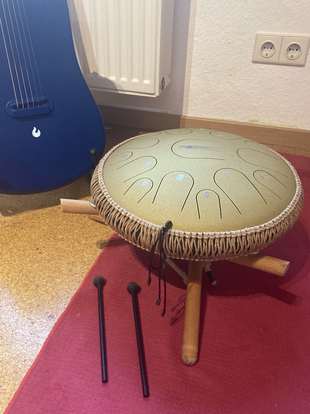 Customer photo review of Sonodrum Zungentrommel - "Premium" - Handgefertigt - 35,5cm - 15 Zungen - C-Dur