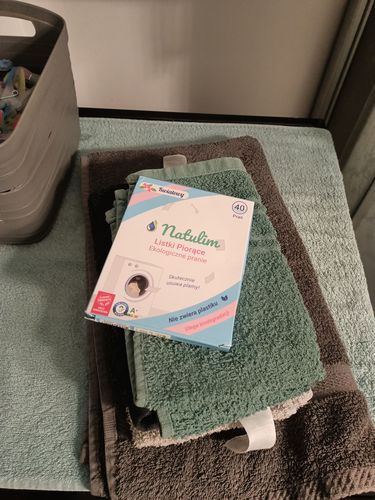 Customer photo review of Eko listki do prania Natulim - 40 prań