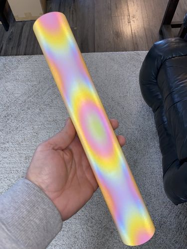 Customer photo review of Reflective Adhesive Vinyl