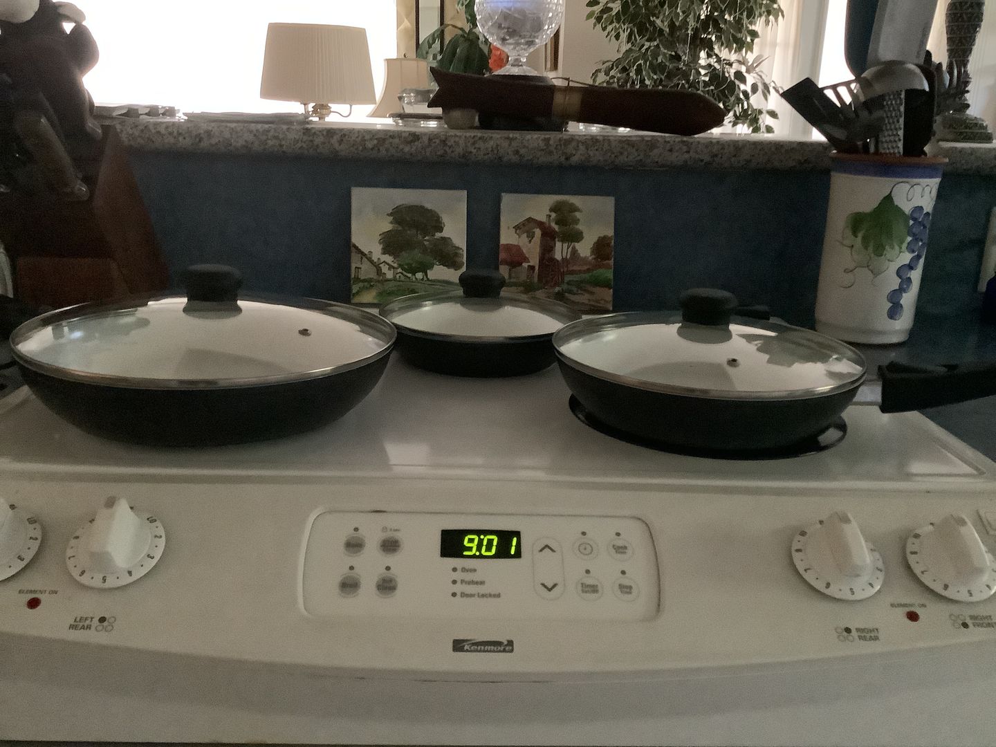 Customer photo review of P600 Cookware Frying Pan Set