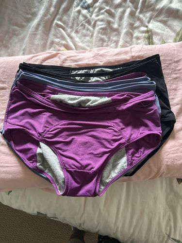 Customer photo review of 6Pcs DryGuard LeakProof Undies