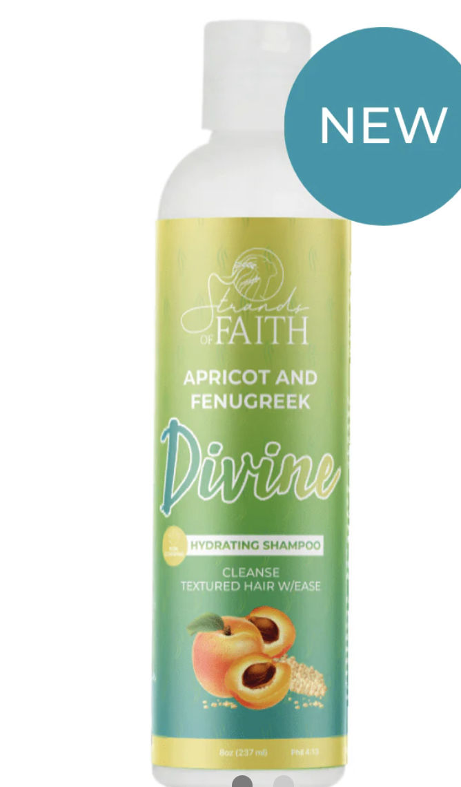 Customer photo review of Divine Apricot & Fenugreek Hydrating Shampoo