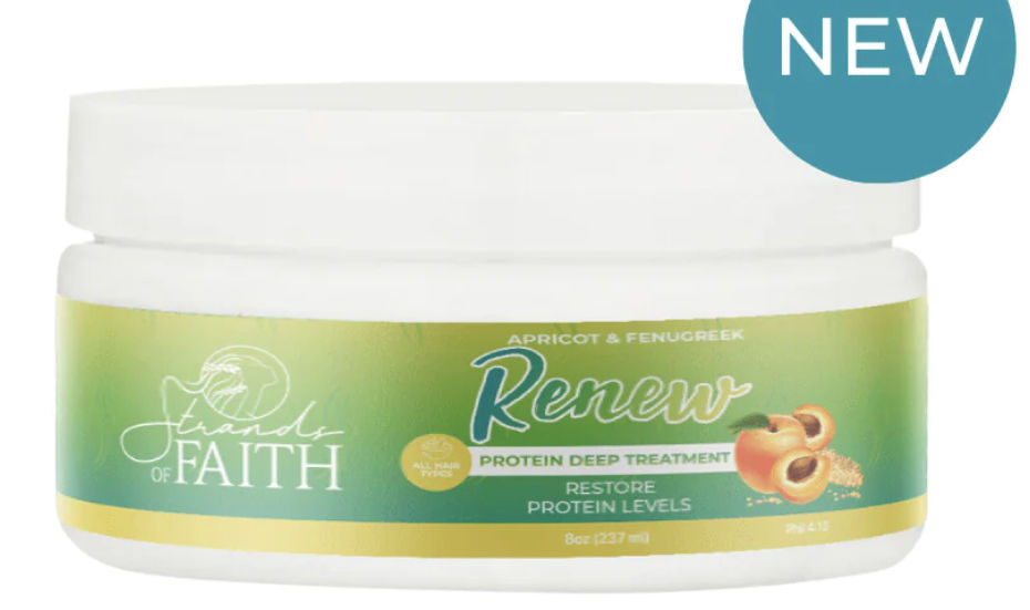 Customer photo review of Renew Apricot & Fenugreek Protein Deep Treatment