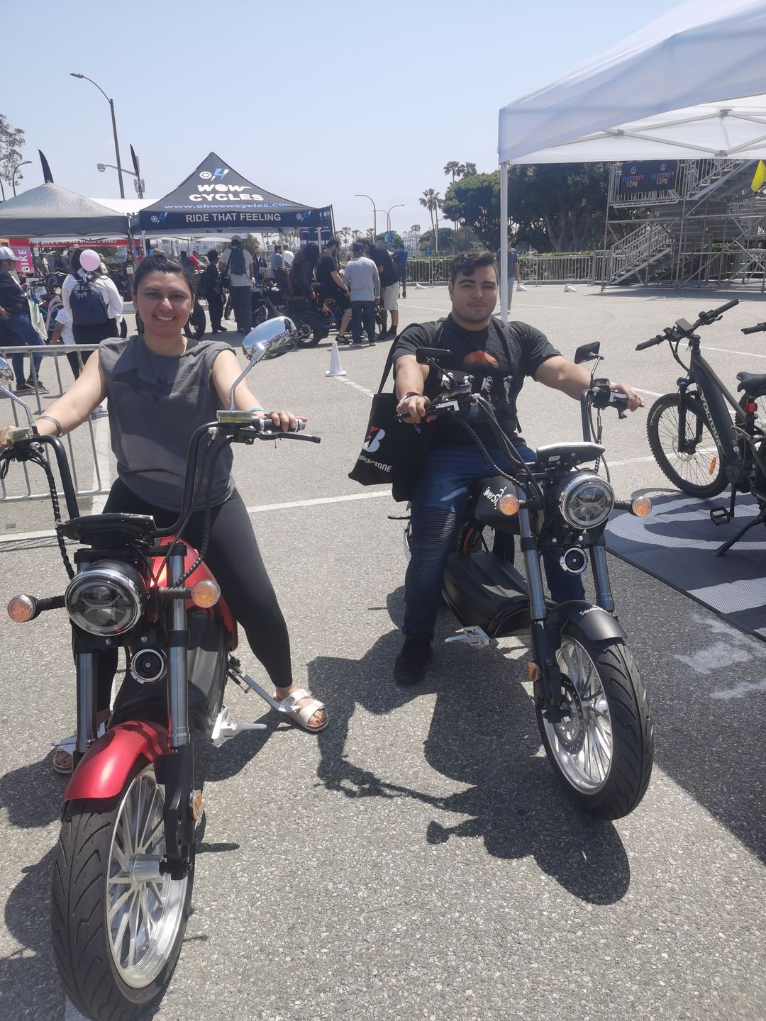 Customer photo review of SoverSky M5 Lithium Chopper Fat Tire Scooter