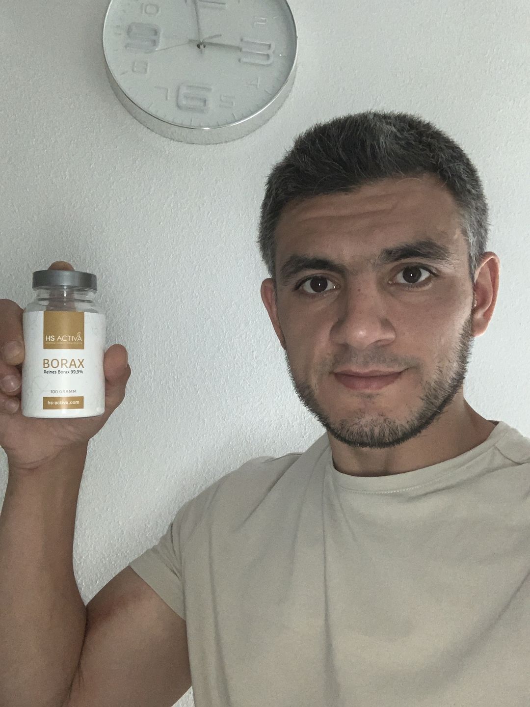Customer photo review of Borax I Pharmazeutische Reinheit 99,9% I 100 Gramm