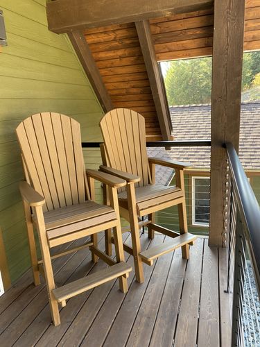 Customer photo review of DuraWeather Poly® Classic Counter Height Tete-a-tete