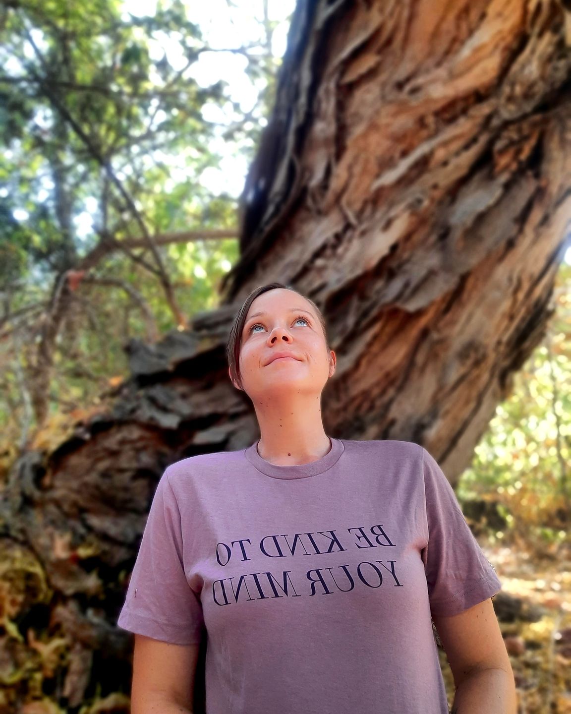 Customer photo review of Be Kind To Your Mind T-Shirt