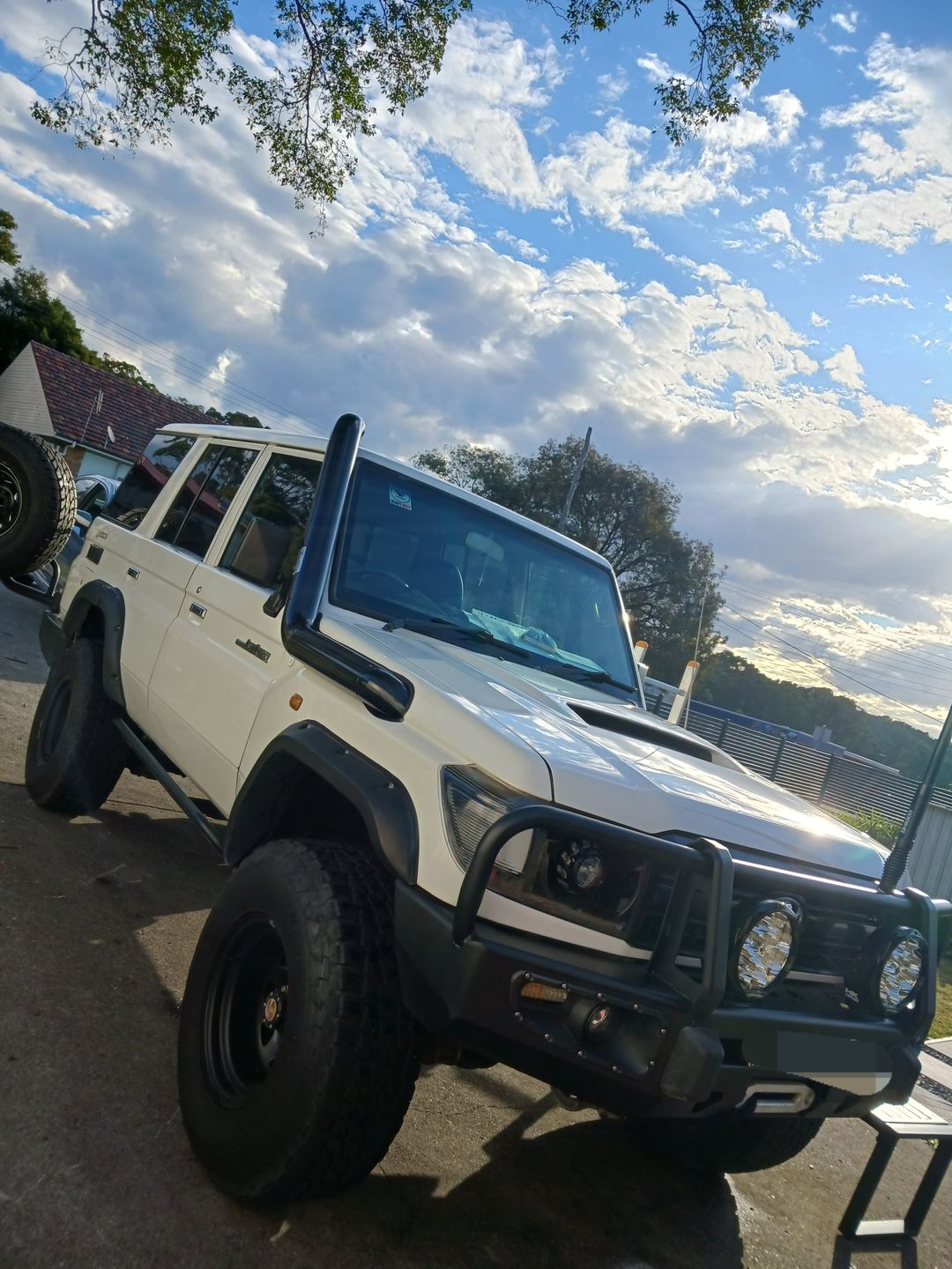 Customer photo review of 79 Series VDJ Landcruiser Snorkel