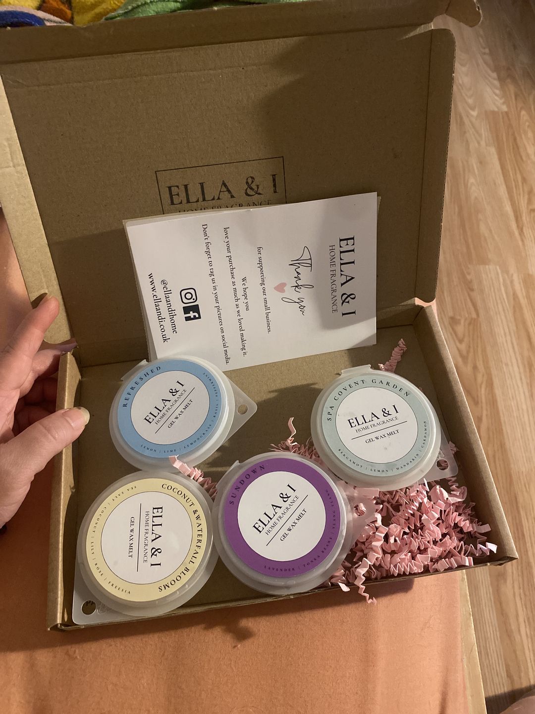 Customer photo review of Spa Collection Set