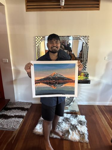 Customer photo review of Mount Taranaki