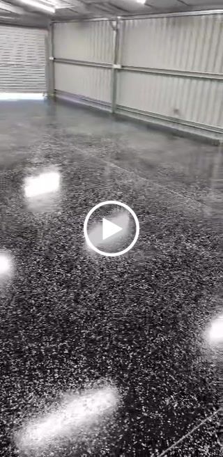 Customer video review of U-Coat Epoxy Flake Floor Kit ™️