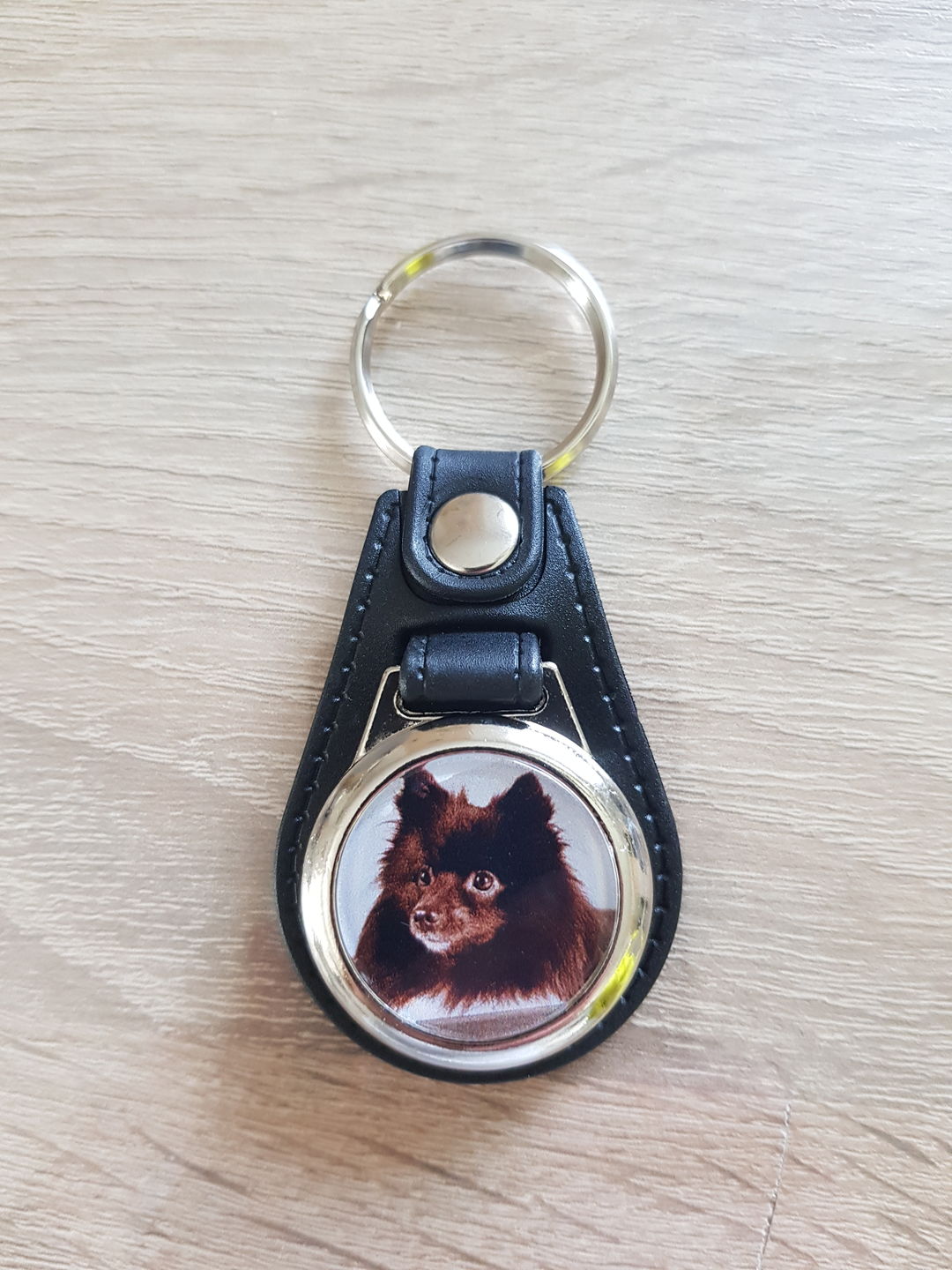 Customer photo review of Schlüsselanhänger-Bundle Leder 3x dein Foto für nur 19,90 €