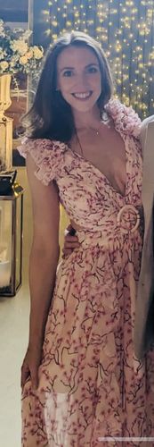 Customer photo review of Pink Cassini Dress