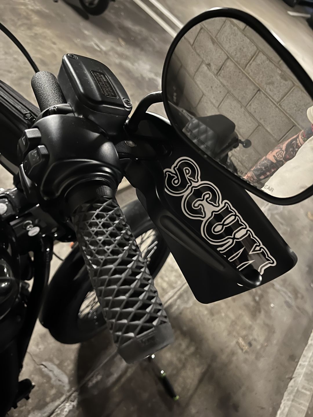 Customer photo review of SCUM STICKER