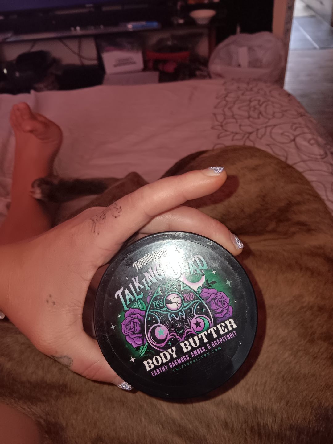 Customer photo review of Talking Dead Body Butter