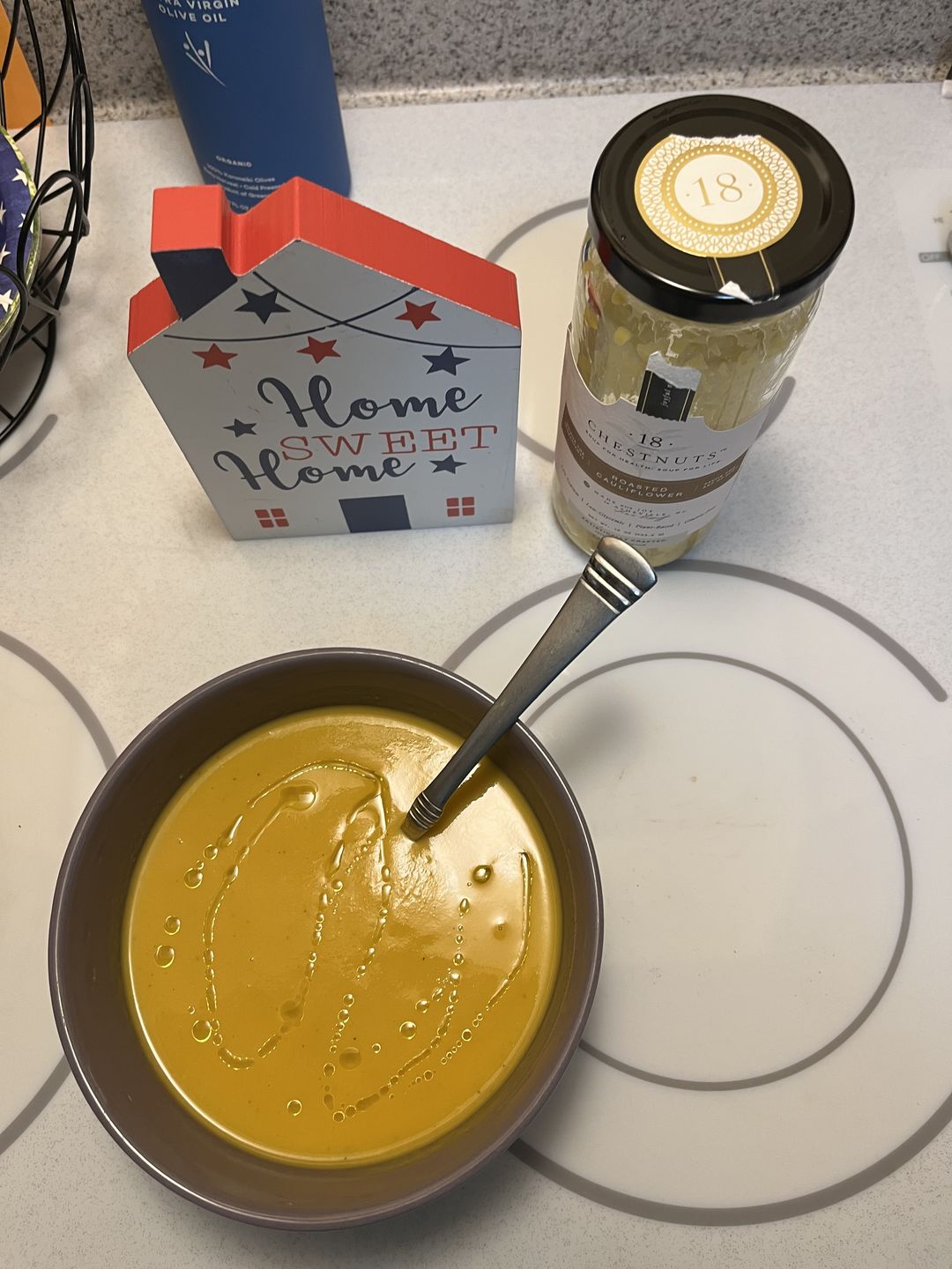 Customer photo review of Roasted Cauliflower Soup
