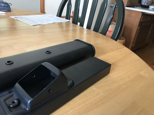 Customer photo review of Top Rail (Oval) + 2x End Caps for Replacement