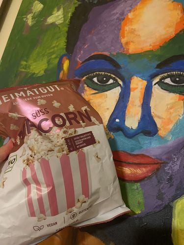Kundenbewertung mit Foto zu Bio Popcorn Süß