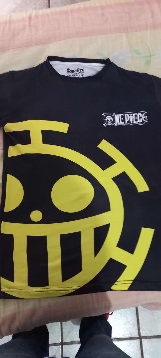 Customer photo review of Playera Pijama One Piece Piratas Corazón Trafalgar Law