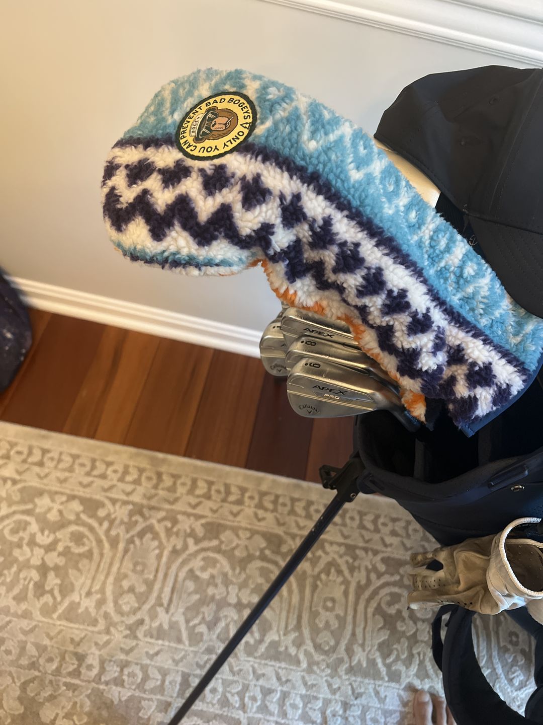 Customer photo review of Bogey Sherpa Headcovers