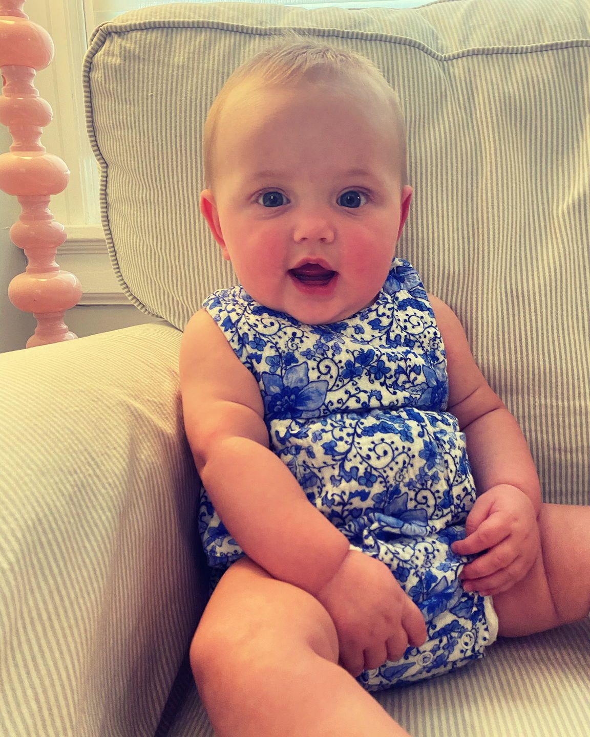 Customer photo review of Charming Chinoiserie - Sunsuit (Organic Cotton)