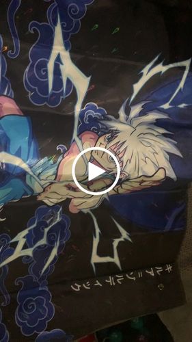 Customer video review of Killua Zoldyck Car Sunshade Custom Hunter x Hunter Anime Car Accessories
