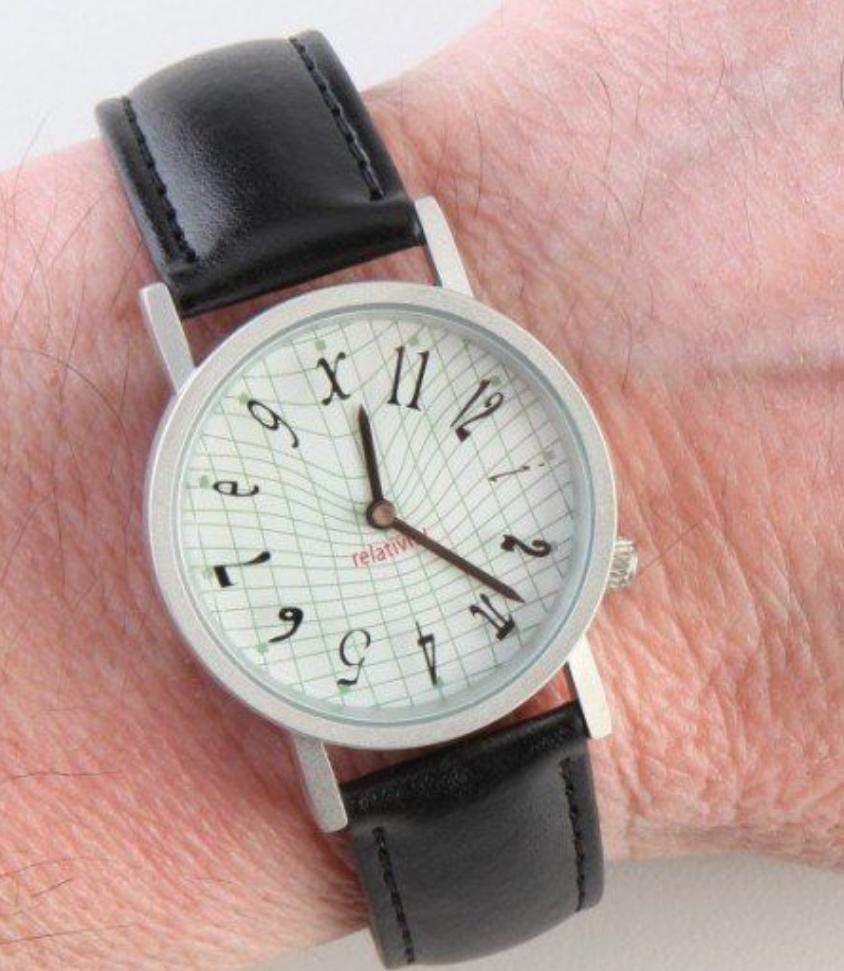 Customer photo review of Reloj Análogo Philosophers Guild Relatividad de Einstein 33 mm