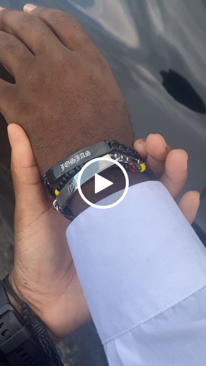 Customer video review of 7mm Figaro Link ID Bracelet