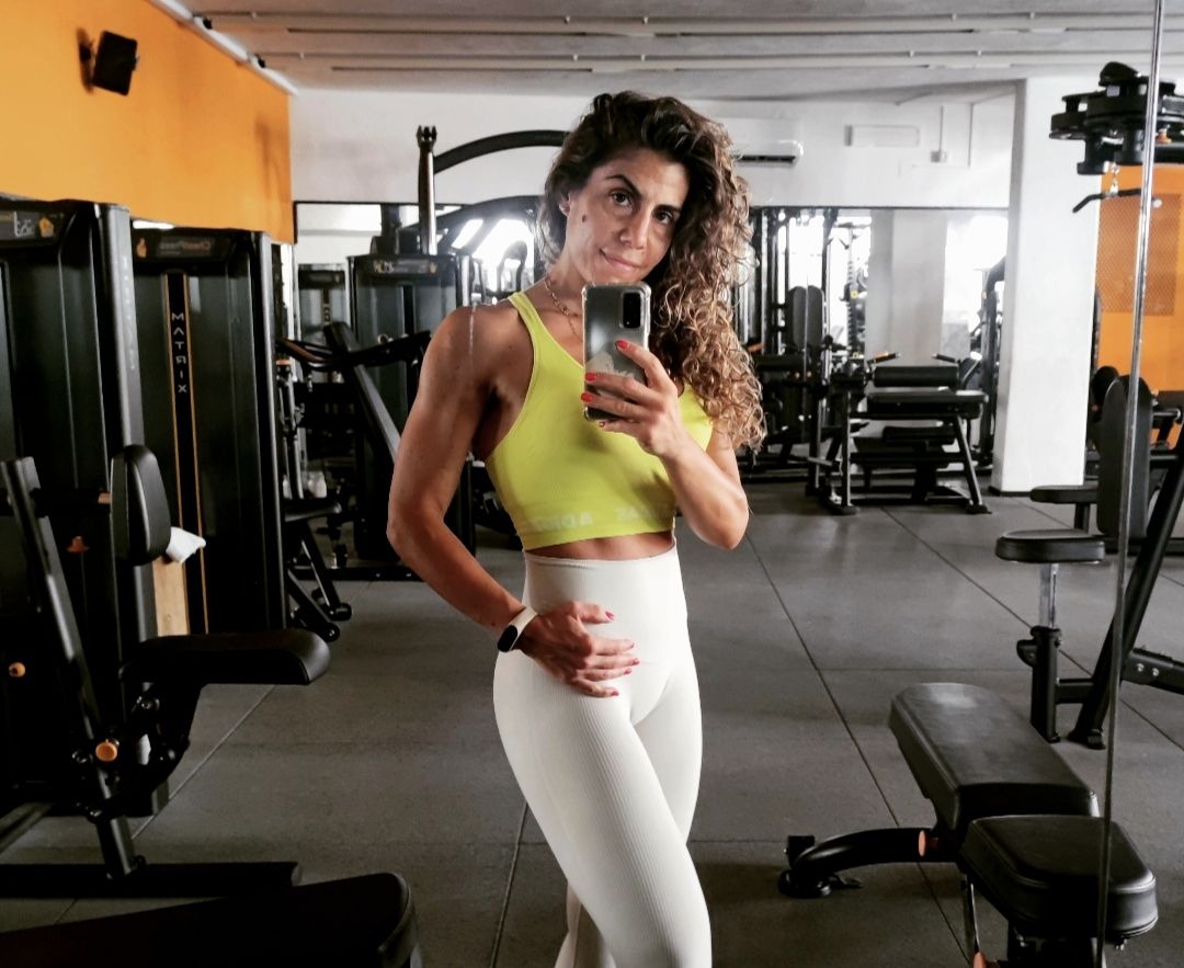 Customer photo review of Leggings CALIPSO Bianco