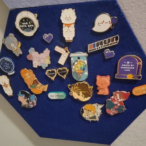 Customer photo review of Namgi "Ayo Suga!" Pin