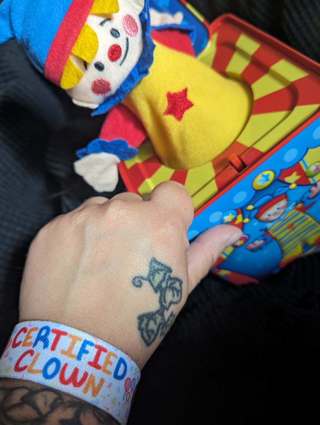 Customer photo review of Certified Clown Bracelet