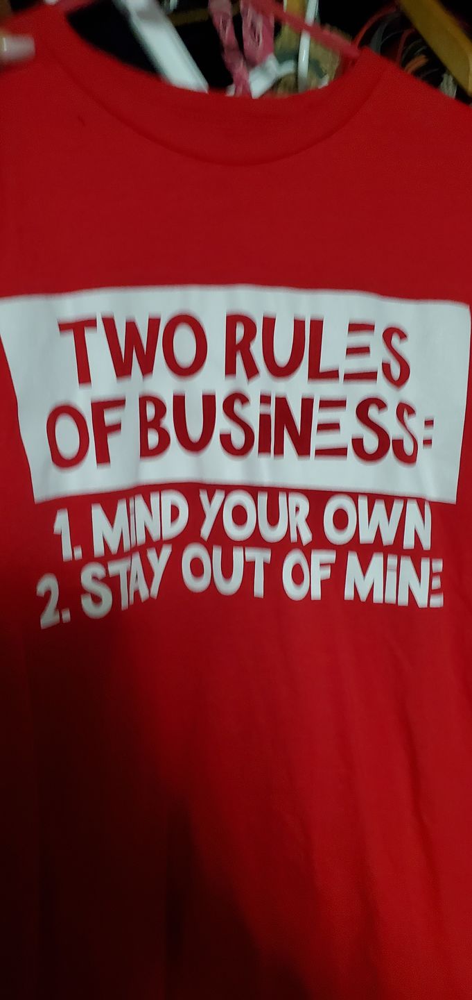 Customer photo review of Two Rules of Business