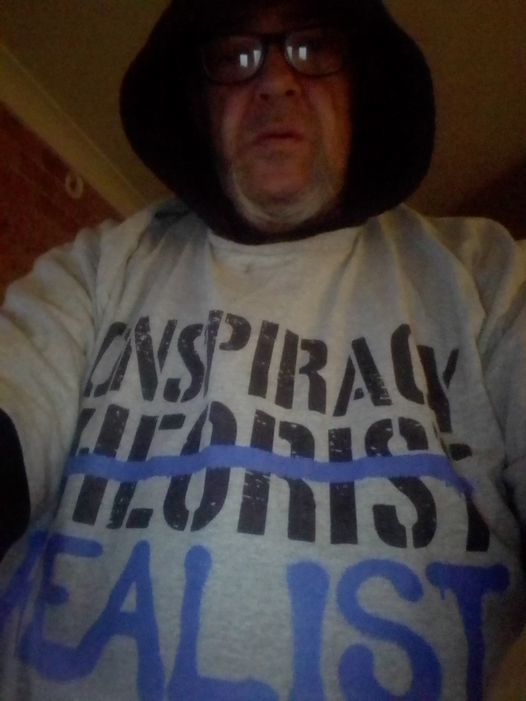 Customer photo review of Conspiracy Realist T-Shirt