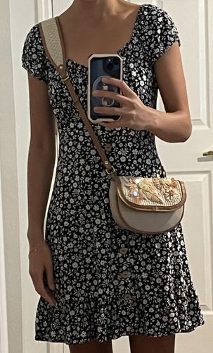 Customer photo review of Vinia Hardin Fanny Pack