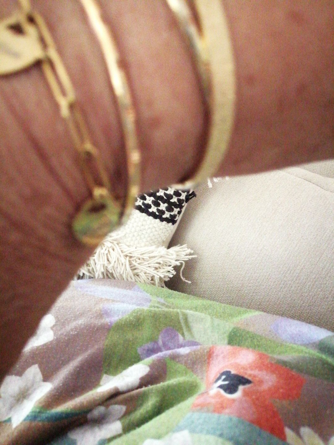 Customer photo review of Bracelet LOANYA avec pendentifs cœur personnalisés