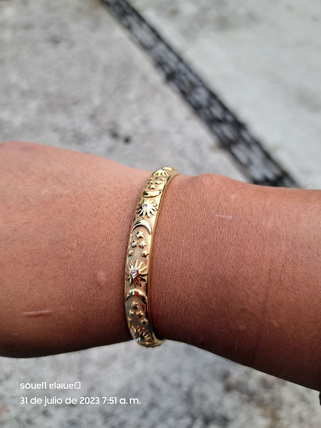 Customer photo review of Brazalete Astra