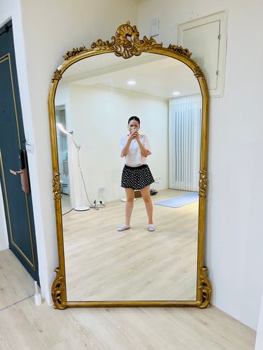 雨靜 review of 法式復古歐式梳妝鏡全身鏡 image 1 out of 1