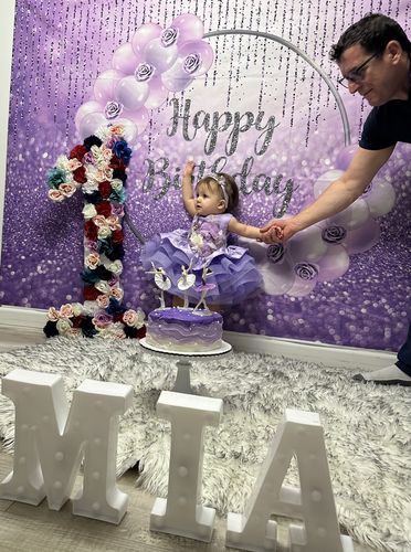 Customer photo review of Baby Girl and Toddler Summer Princess Dress Flower Girl Princess Party Dress