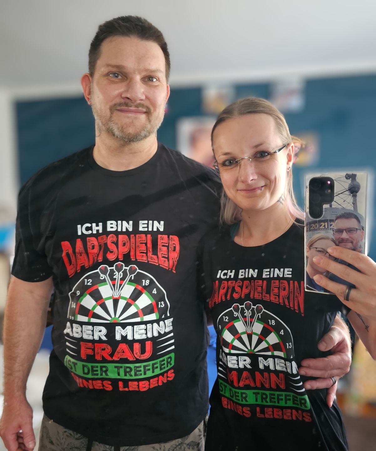 Customer photo review of Treffer meines Lebens - Shirt
