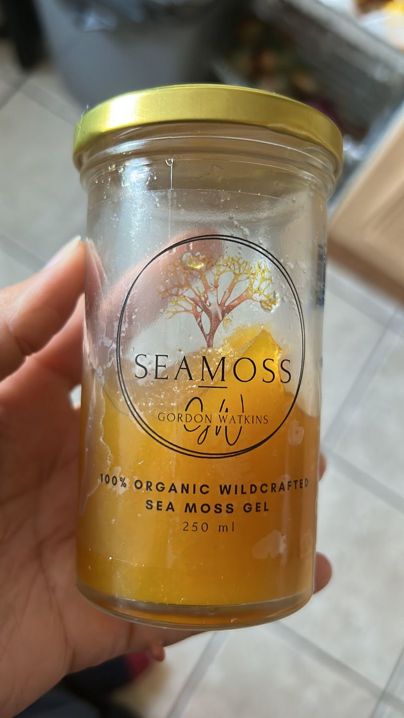 Customer photo review of Infusions Sea Moss Gel - Ginger Turmeric, Honey