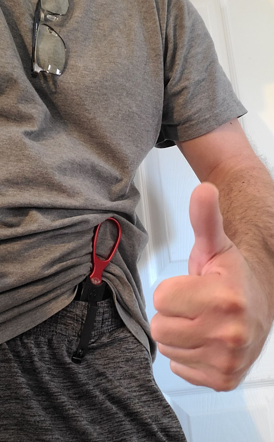 Customer photo review of Skallywag Aluminum Dagger (Not Trainer)