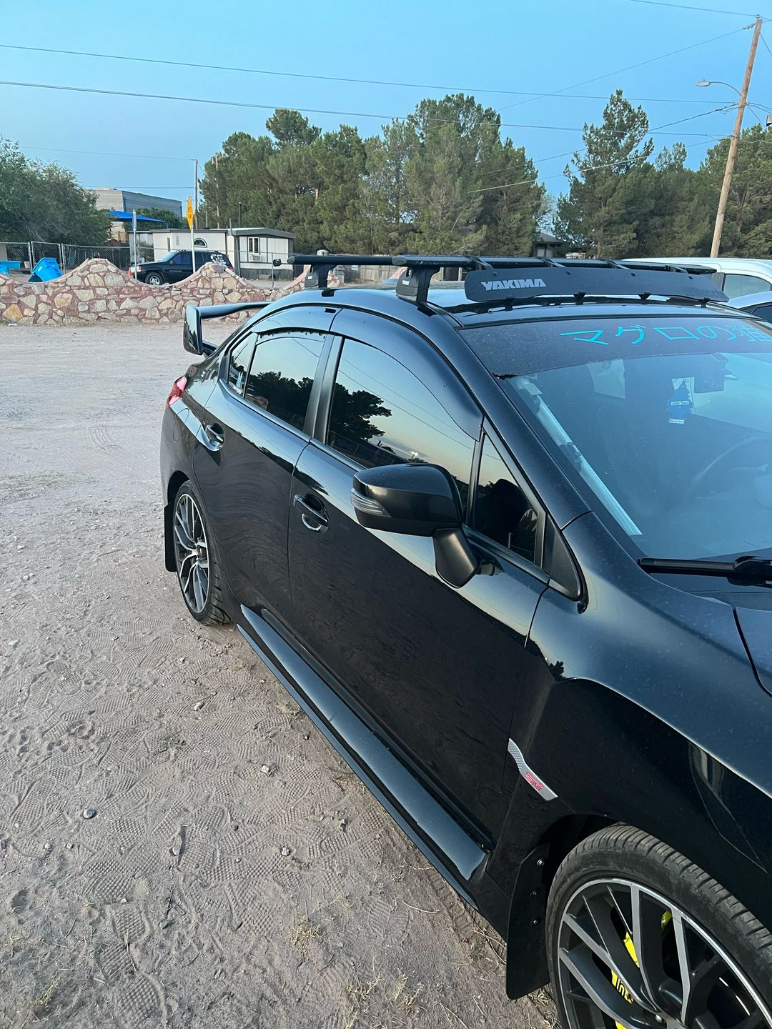 Customer photo review of 2015-21 Subaru WRX | STi Window Visors Wind Deflectors Rain Guards