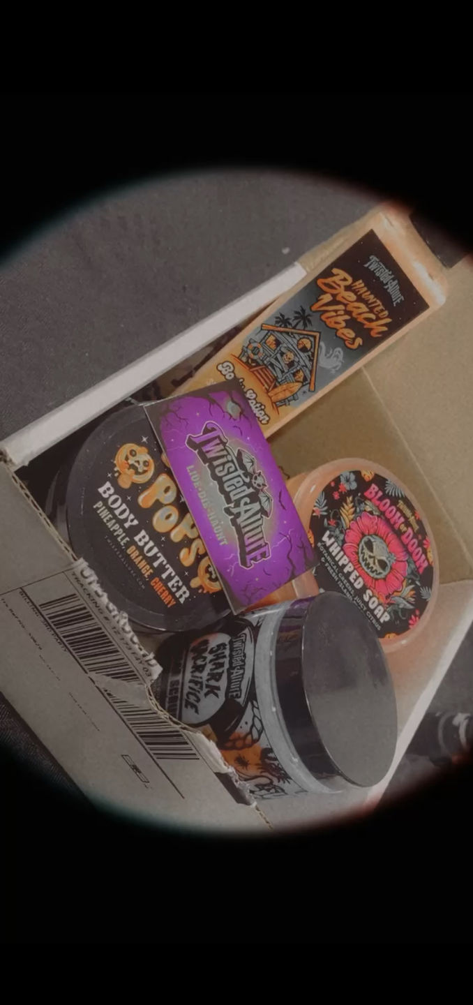 Customer photo review of Jack O Pops Body Butter (pineapple, orange & cherry)