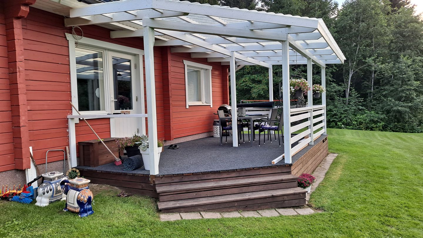 Customer photo review of Green Terassimatto 200 cm, metritavara