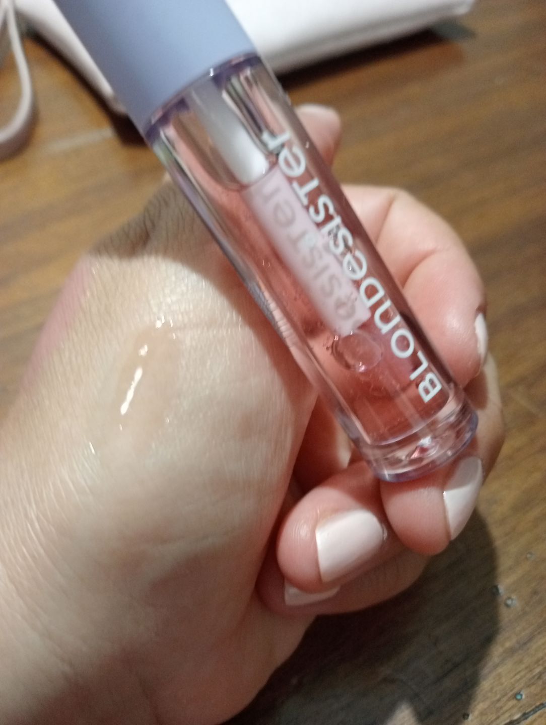 Customer photo review of LIP OIL CUTE LIPPY